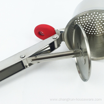 Kitchen stainless steel potato press mixer mashers